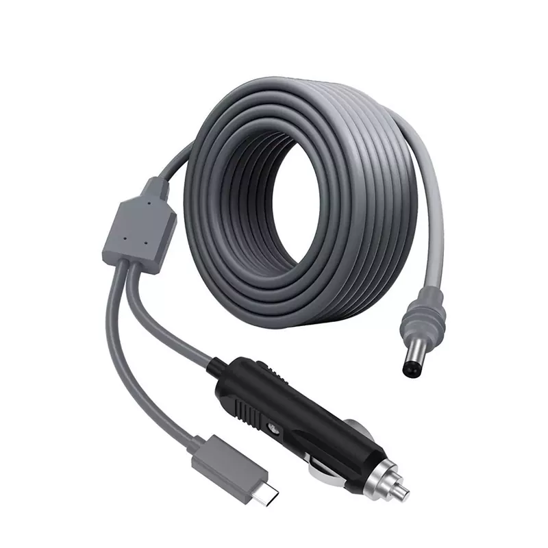 2-in-1 Starlink DC naar USB-C autolaadkabel