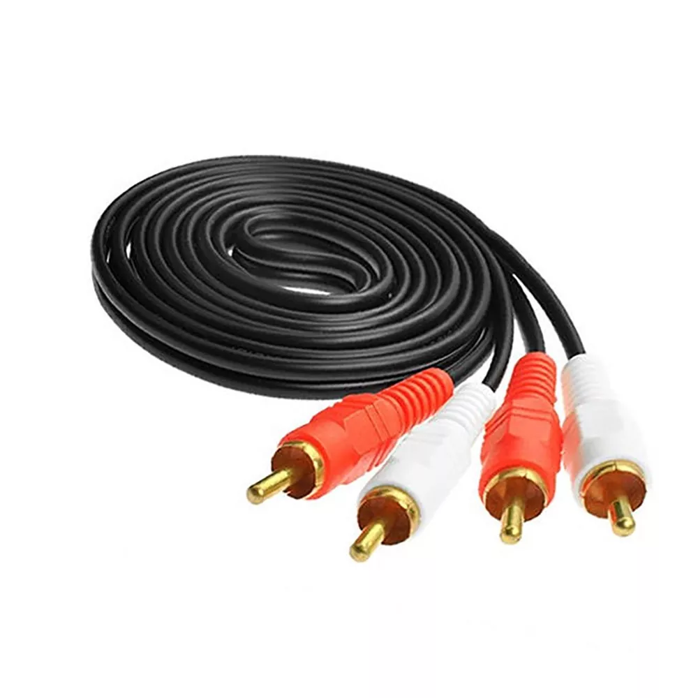 2 RCA naar 2 RCA-kabel