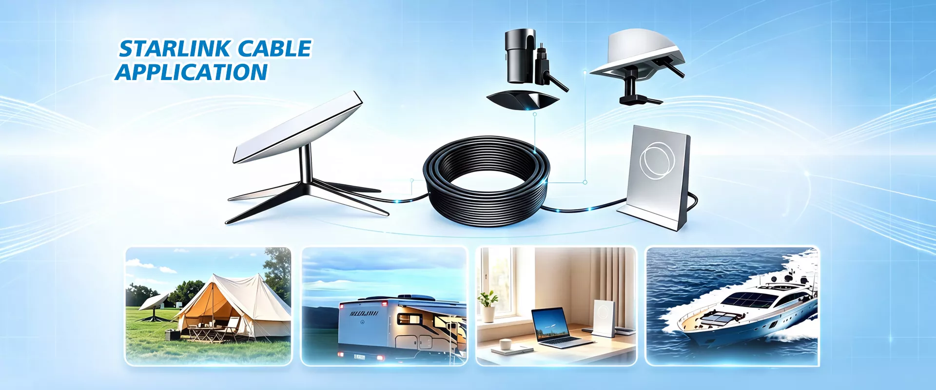 Starlink Ethernet-kabelfabriek