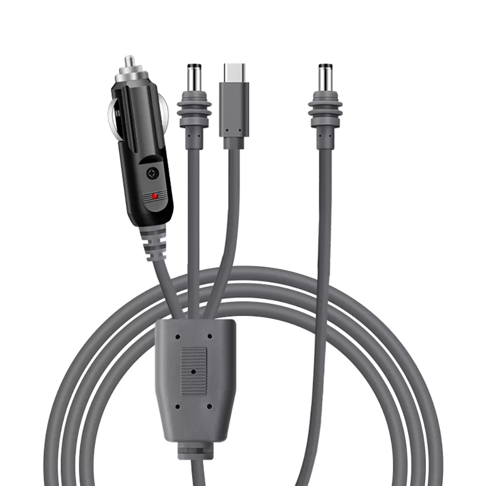 3-in-1 Starlink DC to USB-C Car Charger Cable
