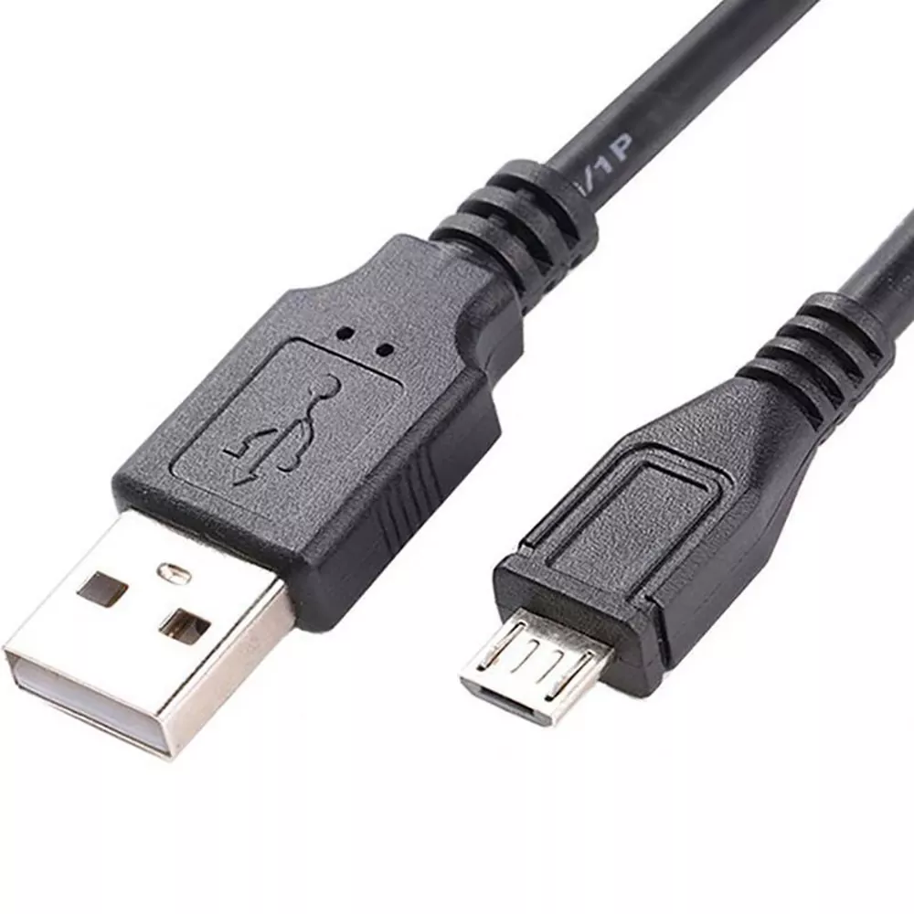 USB 2.0 A mannetje naar micro B-kabel